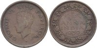 Britisch Indien 1/12 Anna George VI. -