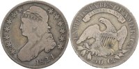 USA 1/2 Dollar (50 Cent) 1824 ss- 794.88 元 含税 ＋  83.67 元 运费