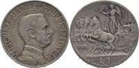 Italien 1 Lira Vittorio Emanuele III., 1900-46 -