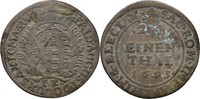 Sachsen Dresden 1/24 Taler Friedrich August I., 1694-1733 -