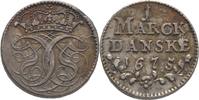 Dänemark Mark Christian V., 1670-1699. -