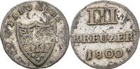 Löwenstein Wertheim Rochefort. 3 Kreuzer Dominik Constantin 1789-1806 -