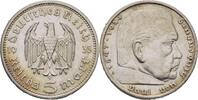 Deutsches Reich 5 Reichsmark Hindenburg -