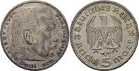 Deutsches Reich 5 Reichsmark Hindenburg -