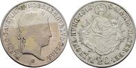 RDR Ungarn Kremnitz 20 Kreuzer 1848 Ferdinand I., 1835-1848. ss 158.98 元 含税 ＋  83.67 元 运费