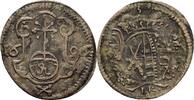 Sachsen Dresden Pfennig Friedrich August I., 1694-1733 -