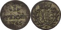Sachsen 1 Pfennig Friedrich August III./ I. ,1763-1827 -