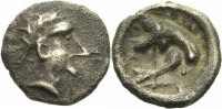 Kelten Gallien Insubres Imitation einer Drachme Imitation einer Drachme Typ Massalia -