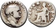 RÖMISCHE KAISERZEIT Denar Vespasianus, 69-79 -