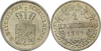 Bayern München 1 Kreuzer Maximilian II. Joseph 1848-1864 -