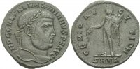 RÖMISCHE KAISERZEIT Follis Galerius, 305 - 311 -