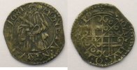 German coins 4 Pfennig Archbishopric of Trier Jean Hugues de Orsbeck (1676-1711) 4 Pfennig (1/2 Albus) 1681 TB+/TTB -