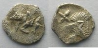 Greek coins Mysia Kyzikos Hémiobole (525-475 av.JC) TB+/TTB -