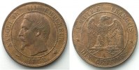 Coins of France 1793-1959 10 Cent 10 Cents G.248 Napoléon III tête nue 1852 A (Paris) SUP/FDC -