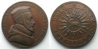 Coins of Lorraine bronze Ducal family of Lorraine Charles de Lorraine, archevêque de Reims Médaille en bronze 38mm frappe postérieure avant 1832 SUP -