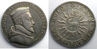 Coins of Lorraine Ducal family of Lorraine Charles de Lorraine, archevêque de Reims Médaille en argent 39mm frappe postérieure avant 1832 SUP/FDC -