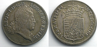 Coins of Lorraine Duchy of Lorraine Léopold I (1690-1729) Léopold d'argent ou Aubonne 1724 TTB+/SUP -