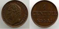 Coins of France 1793-1959 1 Centime 1 Centime G.80 Louis-Philippe I ND(1843-46) Essai de Barre SUP -