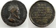 Coins of Lorraine bronze City of Metz Médailles du Siège de Metz 1552 Défense de Metz Médaille en bronze 33mm Henri II 1552 TB+/TTB -
