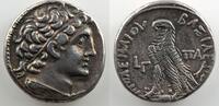 Greek coins Tétradrachme Egypt Ptolemaeus IX Soter (116-108 BC) Tétradrachme (Paphos 114 av.JC) TTB+ -