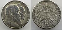 German coins 2 Mark 1906 Grand Duchy of Baden  Friedrich I  (1856-1907) ... 334.69 元 含税 ＋  58.57 元 运费