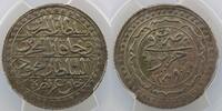World coins Algeria Mahmud II (AH 1223-1252 / 1808-1839 AD) Budju AH 1239 (1823) PCGS-AU55 TTB+/SUP -
