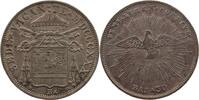 World coins 30 Baiocchi Vatican and Papal States Siège vacant (Sede vacante) 1830 30 Baiocchi en argent 1830 B (Bologne) TB+/TTB -