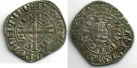 Royal coins of France Gros Philippe VI (1328-1350) Duplessy 262A Gros à la Couronne, 2° émission TTB -