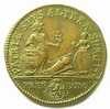 Coins of Lorraine City of Metz Jetons de maîtres échevins Mamiel de Marieulles en l'honneur de Casimir de Caumartin 1754 cuivre TTB -