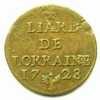 Coins of Lorraine Liard Duchy of Lorraine Léopold I (1690-1729) Liard 1728 TB+/TTB -