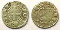 Feudal coins Denier Comté de Provence Charles I d'Anjou (1246-1285) Denier tournois TB+/TTB -