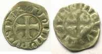 Royal coins of France Denier Philippe IV (1285-1314) Duplessy 223 bis Denier Tournois FRAPPE INCUSE TTB -