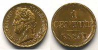 Coins of France 1793-1959 1 Centime 1 Centime G.80 Louis-Philippe I ND(1843-46) Essai de Barre SUP vernie -