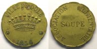 Emergency coins and tokens 1856 DOLE (39)  Ville de DOLE - Association A... 209.18 元 含税 ＋  58.57 元 运费