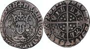 England Halfgroat Henry VI AR Halfgroat – House of Lancaster – Annulet Issue (Calais Mint) -