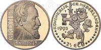 Niederlande 2 1/2 ECU Königreich - 1995 Beatrix, 1980 - 2014, Aufklärer Hugo Grotius 1583 - 1645 -