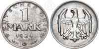 Deutschland - Weimar 1 Mark Weimarer Republik - 1 Reichsmark Kursmünze -