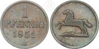 Braunschweig-Wolfenbüttel 1 Pfennig Wilhelm 1831-1884 -