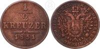 Österreich 1/2 Kreuzer Franz Joseph I. 1848-1916 -