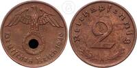 Deutschland - 3. Reich 2 Reichspfennig 3. Reich - 2 Pfennig Kursmünze -