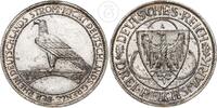 Deutschland - Weimar 3 Mark Weimarer Republik - 3 Reichsmark Rheinlandräumung -