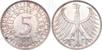 Deutschland BRD 5 Mark 5 Deutsche Mark Silberadler - Heiermann 5 DM -