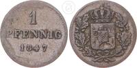 Bayern 1 Pfennig Ludwig I. 1825-48 -