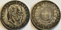 Italy five lire 1876R SS 326.61 元 含税 ＋  251.24 元 运费