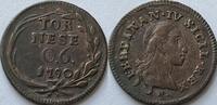Italian States (Naples) 6 centimo scratches -