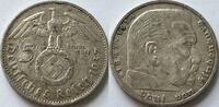 Third Reich five reichsmark -