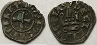 Crusaders Achaea Denier Isabelle de Villehardouin (1297-1301) -