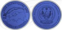 Ruanda 500 RWF Ruanda 500 RWF 2008 BU OVP Niob blau Olympia Peking - Schwimmen -