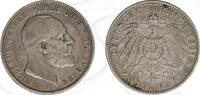 Deutschland (Oldenburg) 2 Mark Kaiserreich - Oldenburg 2 Mark 1891 A fast ss Nicolaus Friedrich Peter -