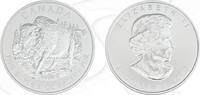 Kanada 5 Dollar Kanada 5 Dollar 2013 Silber 1 oz (31,10 gr.) Canadian Wildlife - Bison -